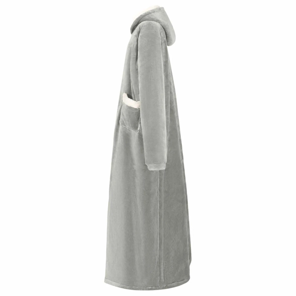 Felpa coperta Grigio L Pile e Flanella CFW1349549