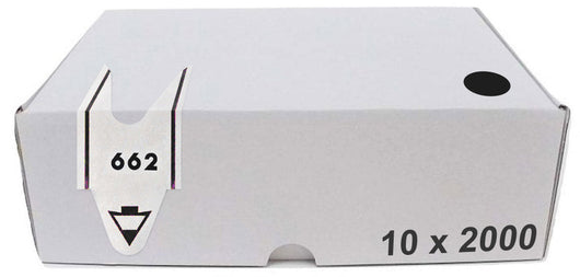 Confezione da 20000 Tickets per Distributore a Chiocciola 3 Cifre Visel Neri