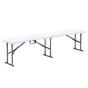 Oviala - Set di 5 panche pieghevoli per 3 persone