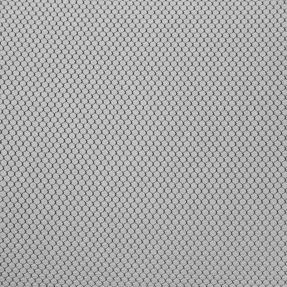 Sedia da ufficio in tessuto grigio e bianco girevole per computer da scrivania Seduta regolabile Schienale reclinabile