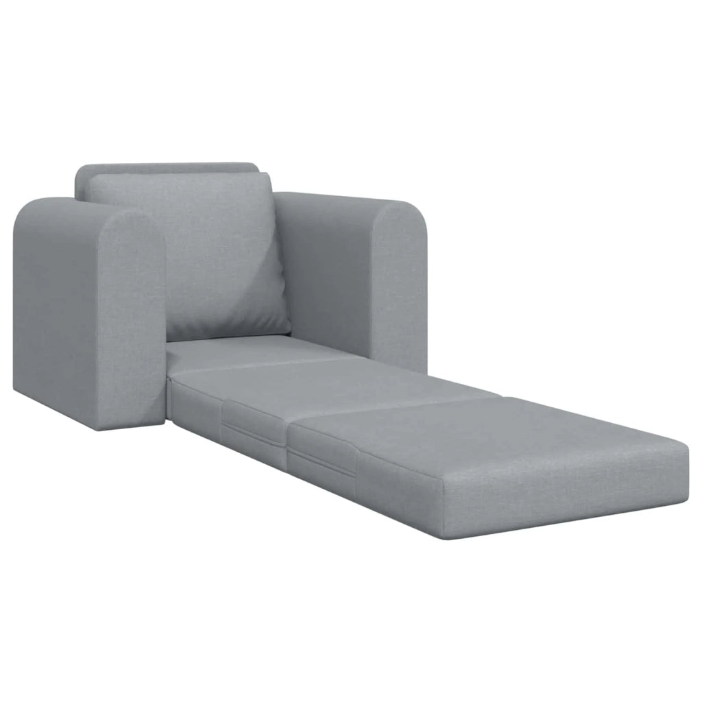 Divano letto | Sof¨¤ letto | Letto singolo Grigio chiaro 98 x 71 x 83 cm Tessuto