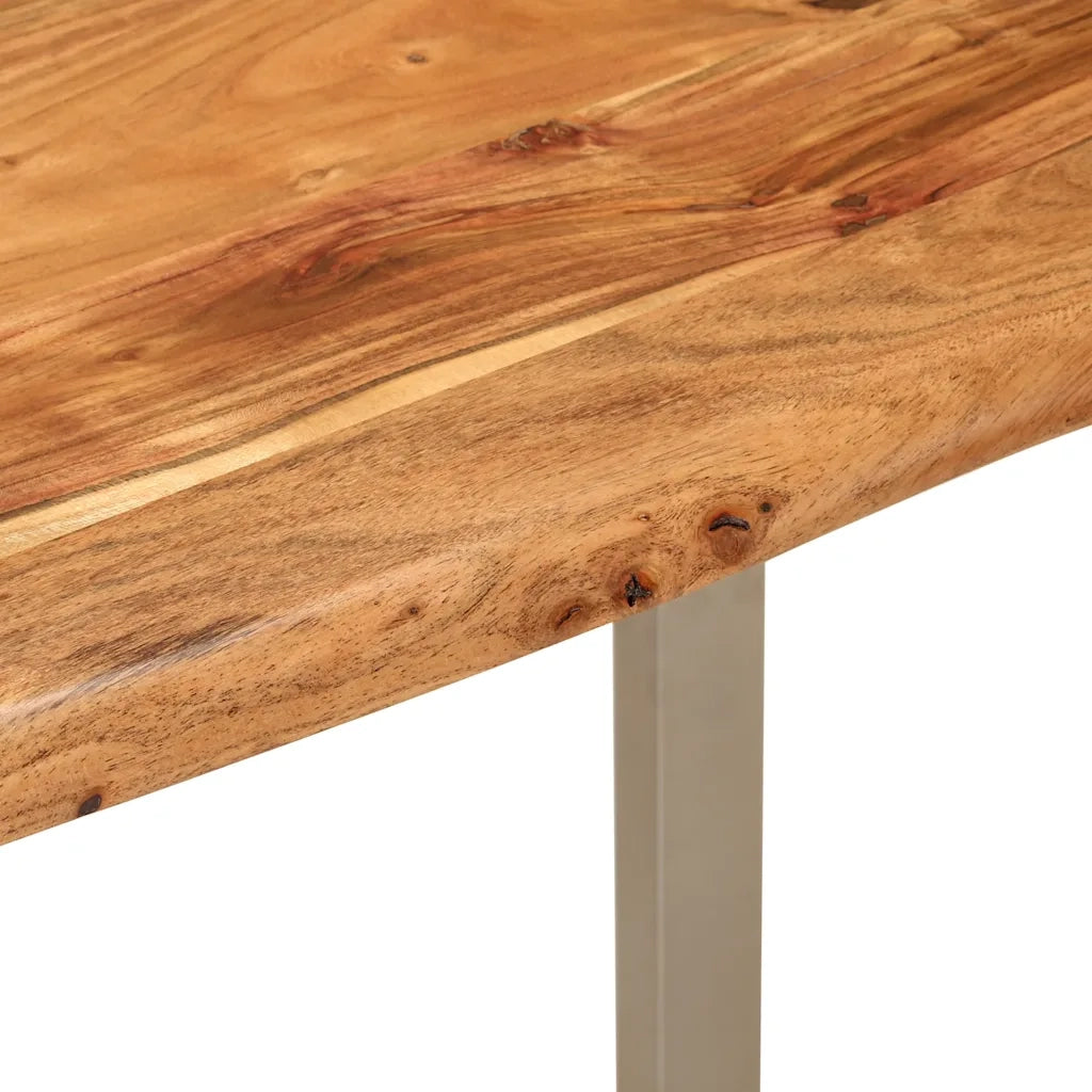 Tavolo da Pranzo | Tavolo da cucina 110x50x76 cm Legno Massello di Acacia