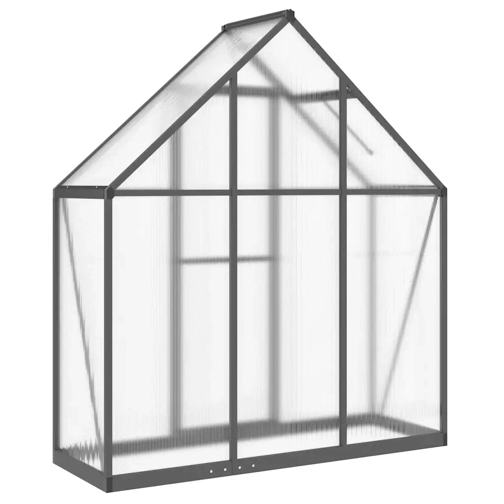vidaXL Telaio Serra con Base Antracite 169x58x195 cm in Alluminio
