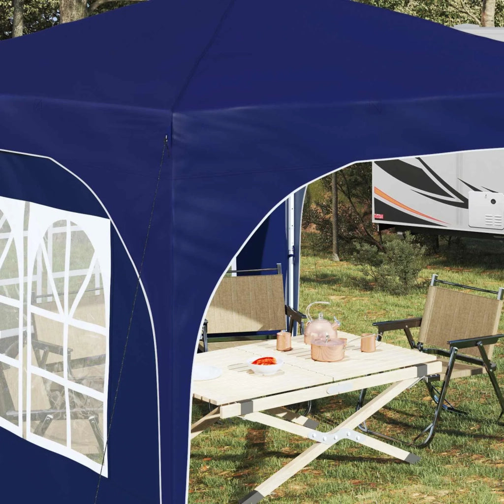 Tenda per feste a pop-up 290 x 290 x 245 cm Blu 42019857