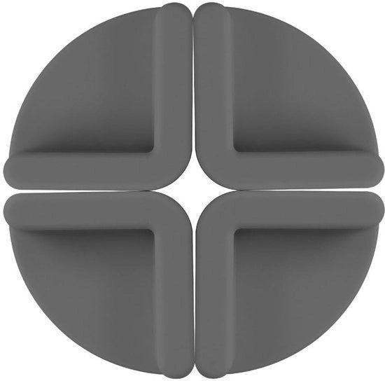Antislip per Snijplank 4 Stuks - Silenziati con Silicone - Durevoli e Antislip - Adatti per Raggi di Curvatura ≤4 cm - Per Snijplank