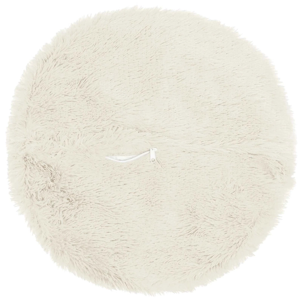 Cuscino con cuscino HEERLEN 2 pz Bianco Fleece PV 929871