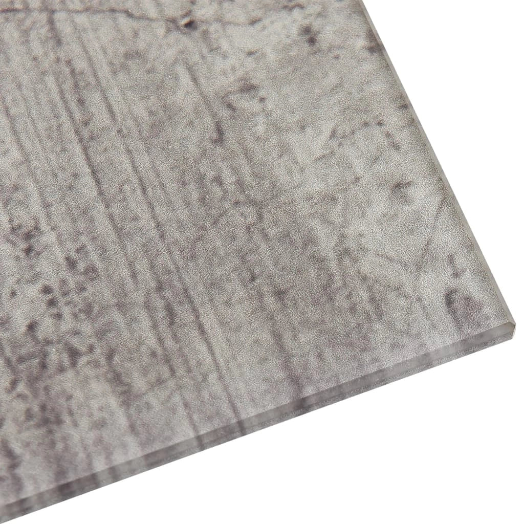 Lavagna magnetica pannello di scrittura scuola casa ufficio vetro da parete 100 x 60 cm grigio 02_0045496