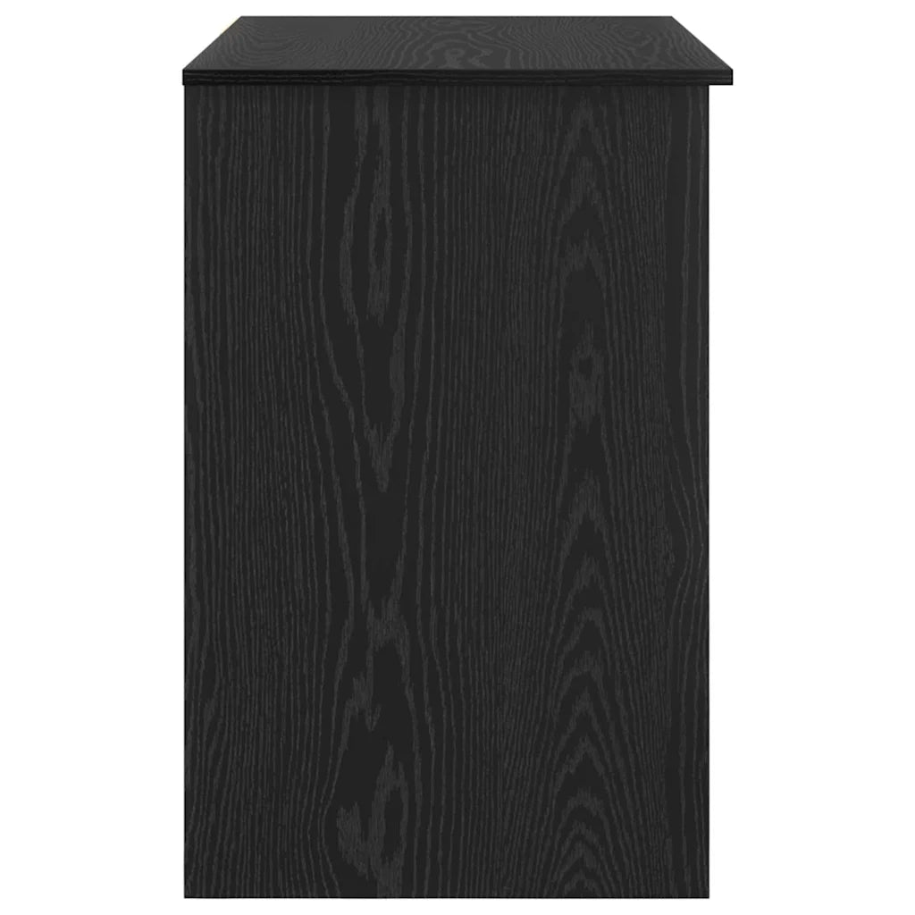 Scrivania Rovere Nero 90 x 49 x 75 cm Legno multistrato 869267