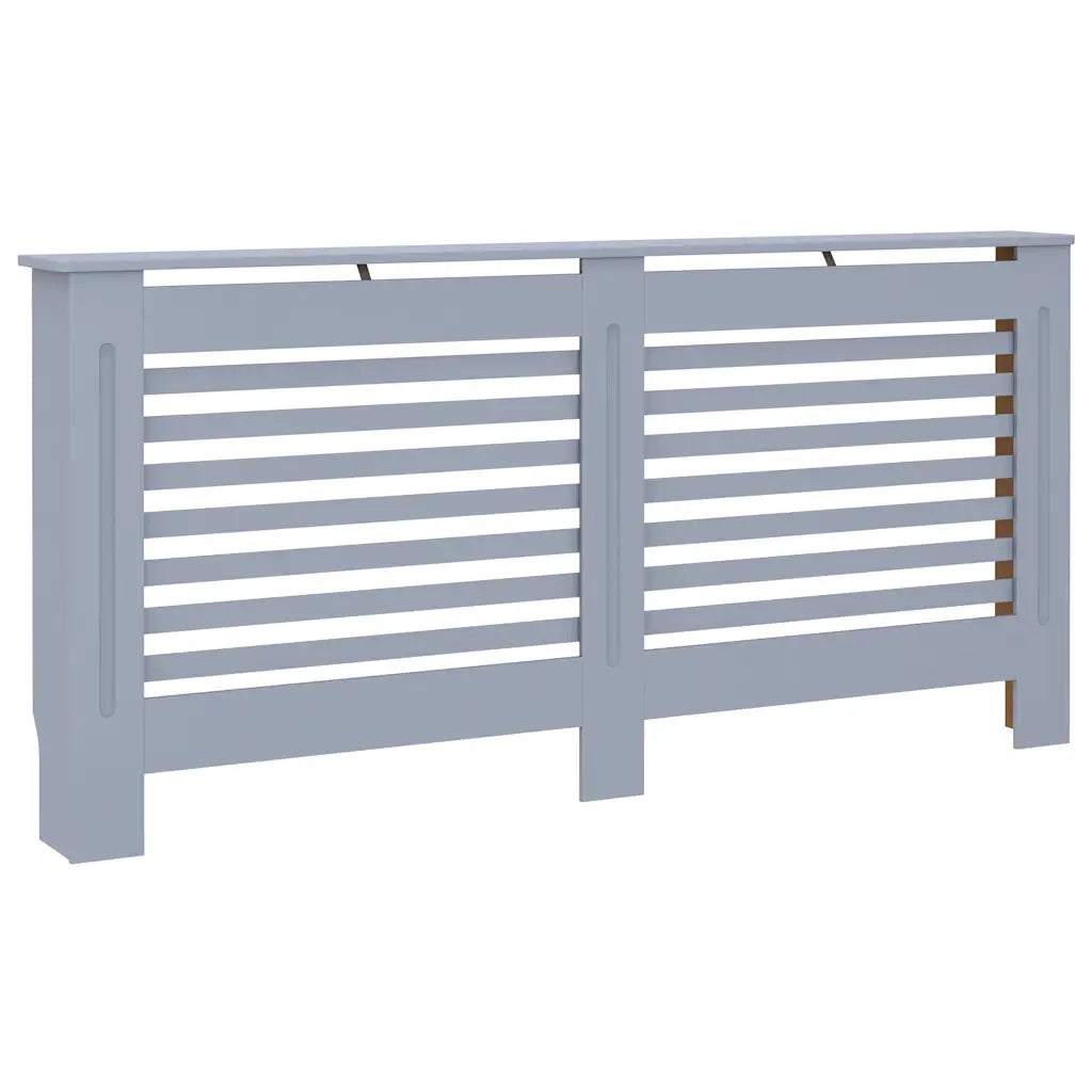 Copertura per Radiatore Antracite 172x19x81,5 cm in MDF 288188