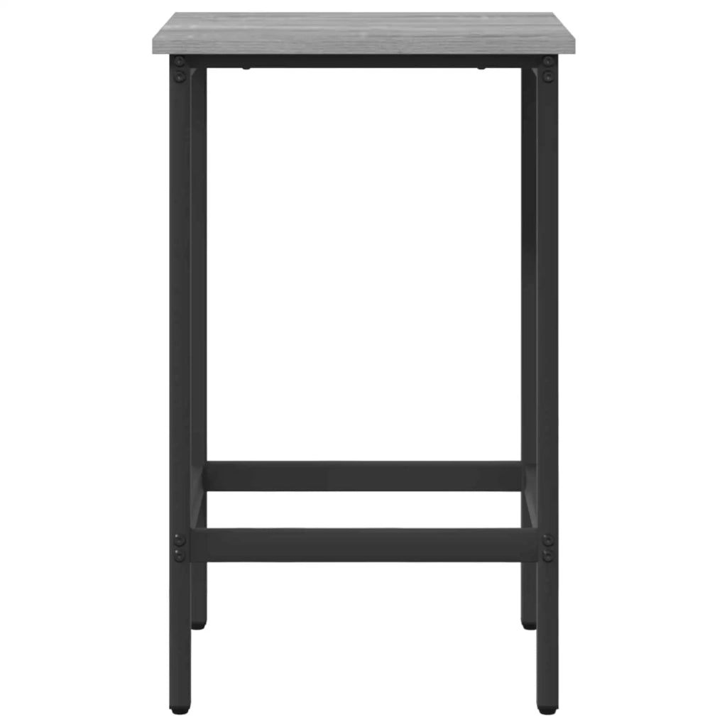 Sgabello da bar 2 pcs Sonoma grigio 40 x 32 x 74 cm 8006152