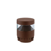 Paletto LED Personalizzabile GES2361 CCT 3000K/4000K/5000K IP65 in Alluminio Marrone Trattamento C4 - Gealuce
