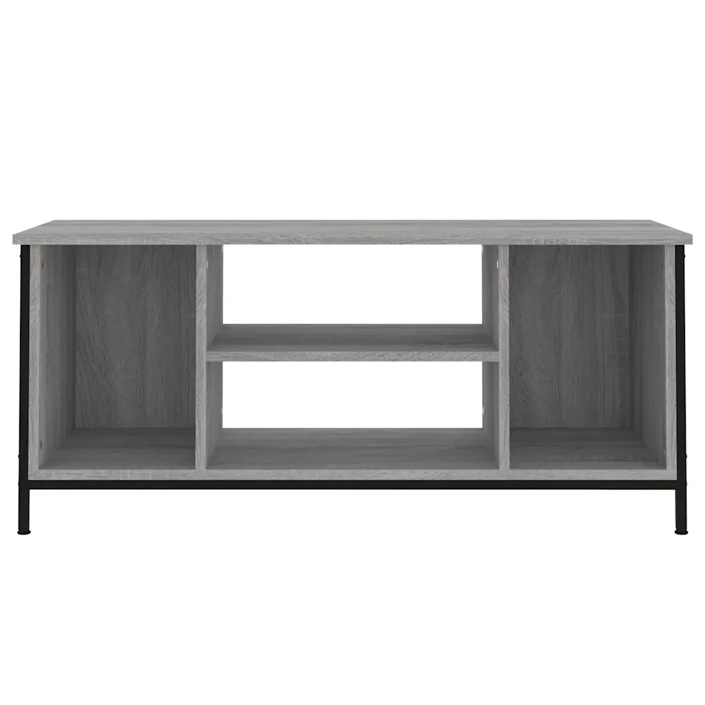 Mobile TV Grigio Sonoma 102x35x45 cm in Legno Multistrato 826288