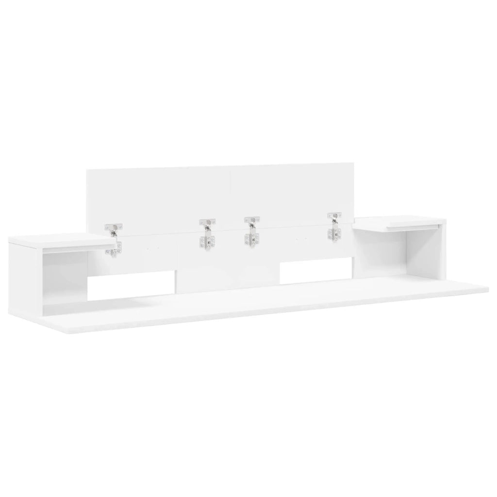 Scrivania studio Bianco 130 x 36 x 19,5 cm Legno ingegnerizzato 8006700