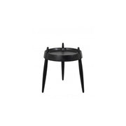 Zafferano Tavolino Liolà h47cm Nero - Frassino nero
