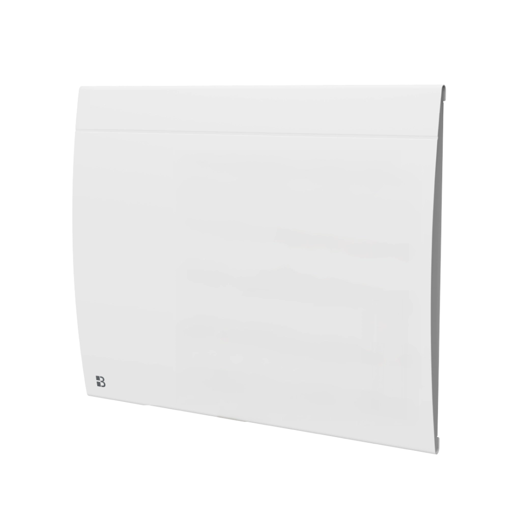 Radiatore elettrico fisso connesso WIFI con inerzia ceramica a secco 1000W ILLO CONNECT orizzontale bianco