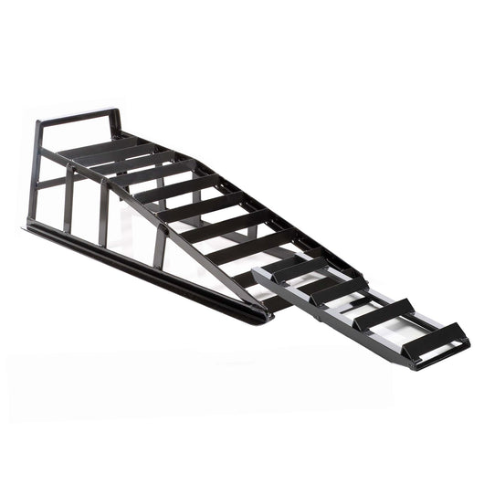 set 2x rampa di carico fino a 2 tonnellate per coppia, 915x350x275 mm, rampe in acciaio + estensione 2x 400 kg 650x195 mm Prolunga