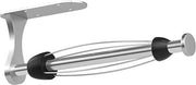 Supporto per Raccordi da Cucina in Acciaio Inox Senza Forare - Adesivo Self-Support per Cucina e Bagno
