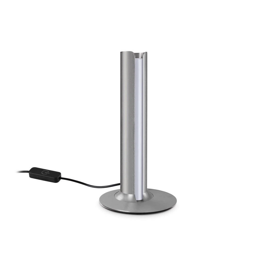 Applique Dorica LED 8W Luce Calda 3000K Grigio Ideal Lux