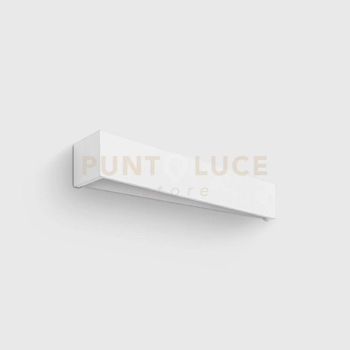 Applique TEOS da Parete 3 Luci bianca in gesso attacco G9 47cm