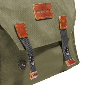 Mantona borsa fotografica Milano grande verde oliva