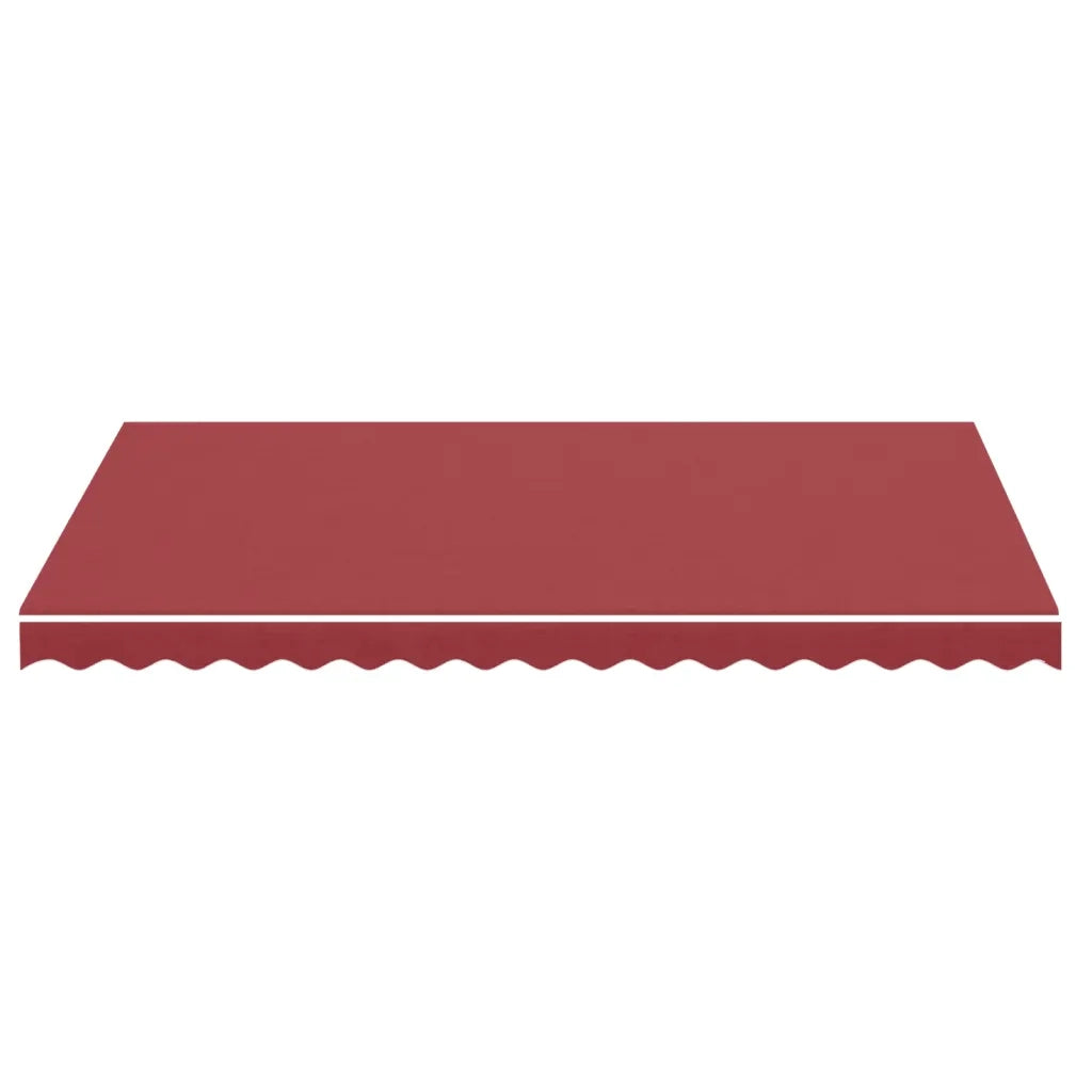 Tessuto di Ricambio per Tenda da Sole Rosso Borgogna 3,5x2,5 m cod mxl 57954
