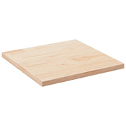 Piano Tavolo 80x80x2,5 cm in Legno Massello di Pino Quadratocod mxl 72138