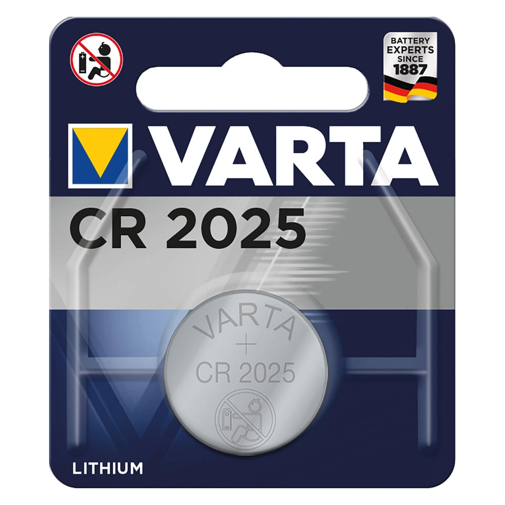 PILA A BOTTONE 'CR2025' Pz 1- 3 V- 10 blister  - VARTA