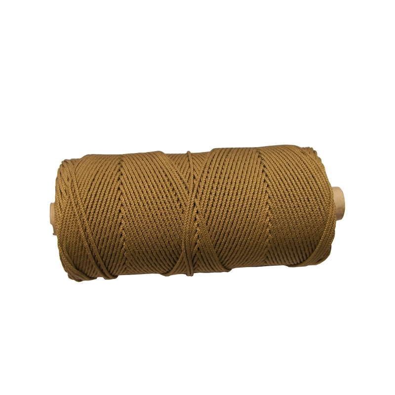 TRECCIA PALAMITI MARRONE Ø1 MT1000 BRAID PALAMITI BROWN Ø2,5 MT500