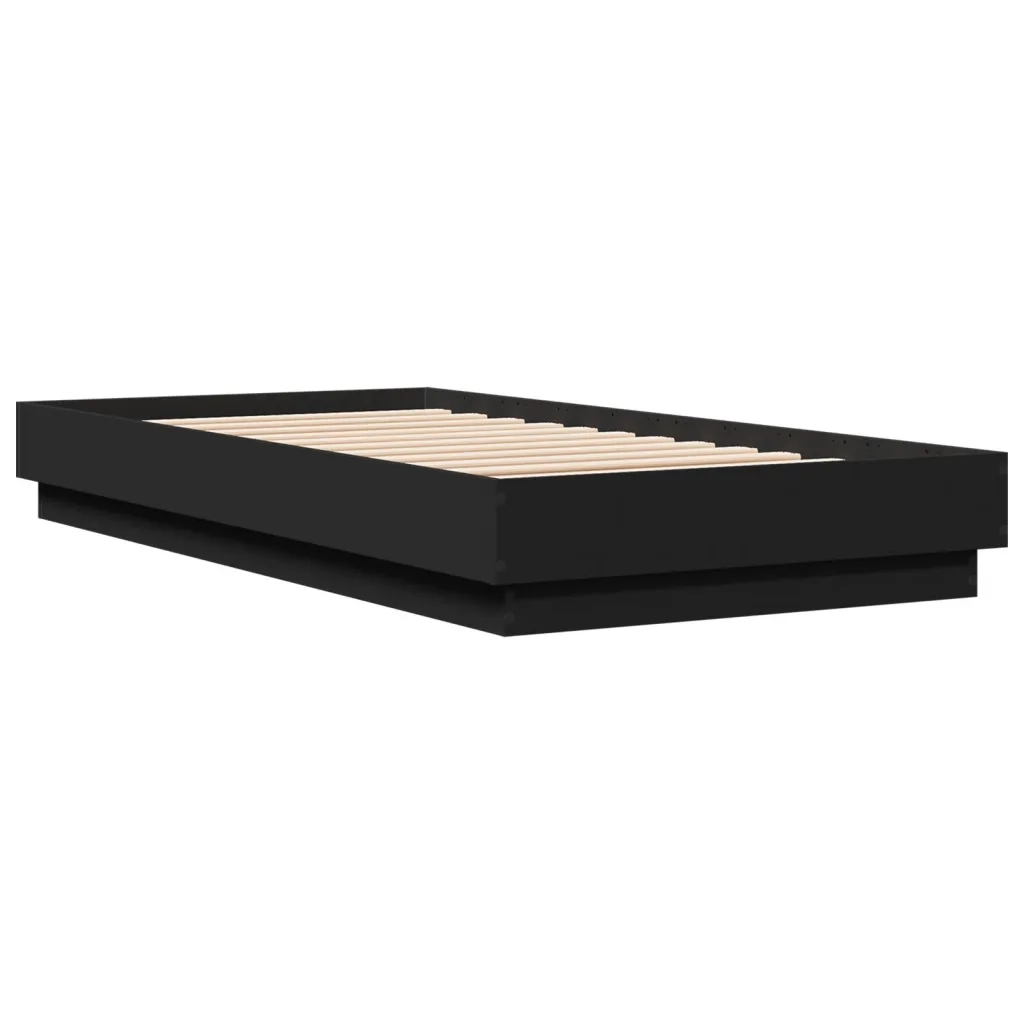 Giroletto Nero 75x190 cm in Legno Multistrato 839638
