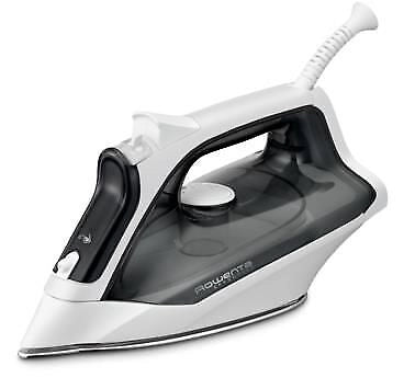 Rowenta DX1510 ferro da stiro Ferro a vapore Acciaio inossidabile 2000 W Nero, Bianco