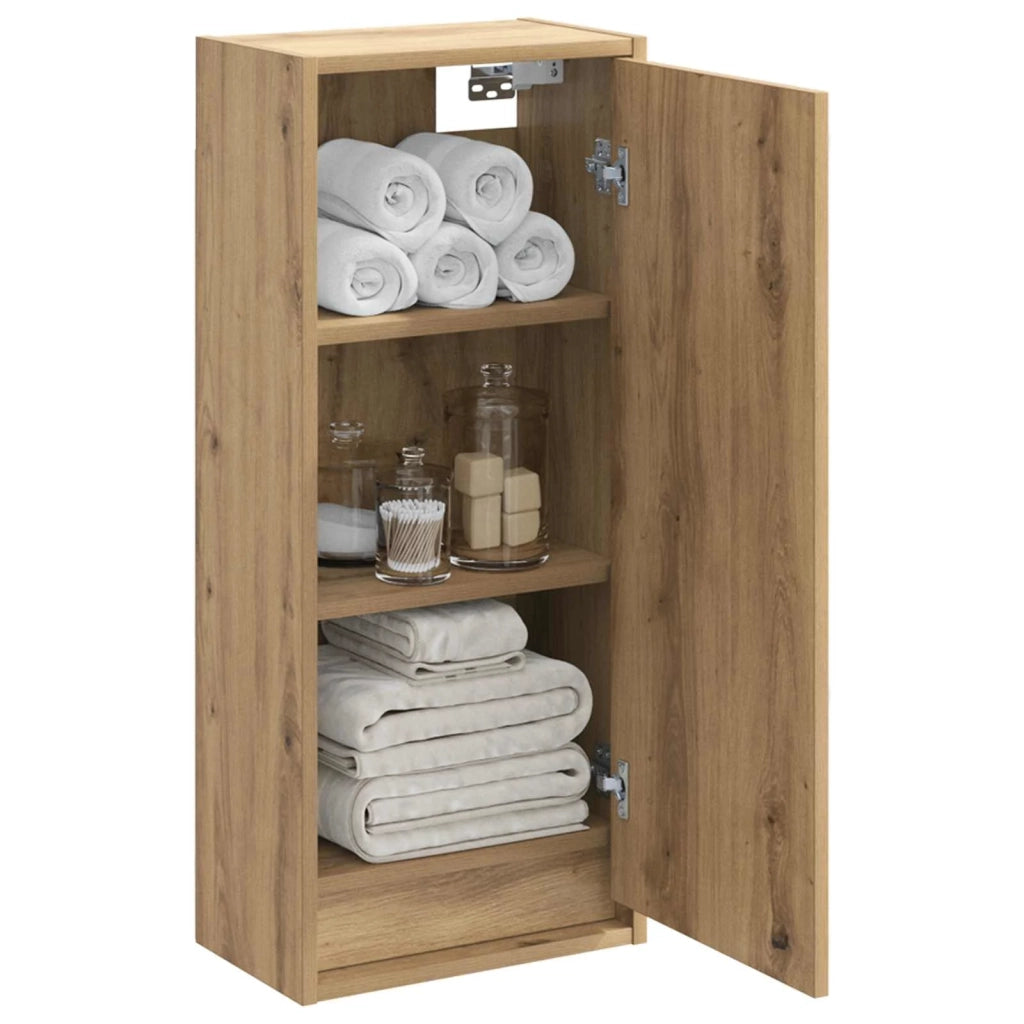 Mobile lavabo da parete Rovere Artigianale 35 x 20 x 81 cm