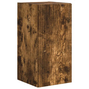 Mobile TV da Parete | Armadietto TV | Mobile Porta TV Rovere fum¨¦ 30 x 31 x 60 cm