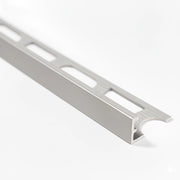 Profilo in alluminio verniciato a l per finitura parete proangle *** colore- grigio argento - 111, confezione 1