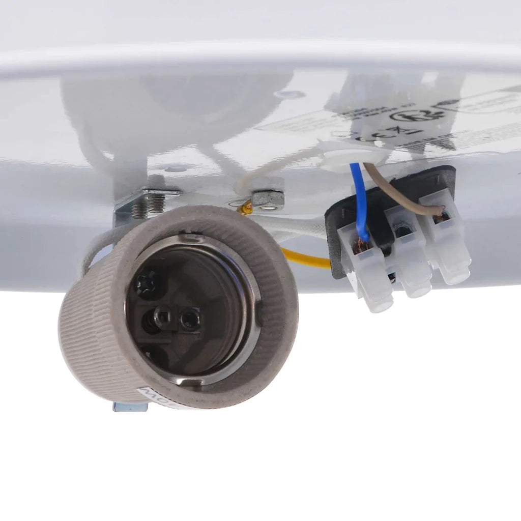 Lampada da soffitto Grigio 38 x 38 x 13,5 cm Tessuto 42001216