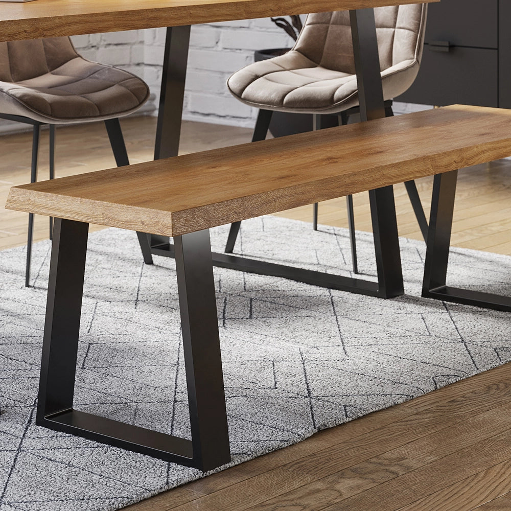 Vicco Gambe per tavolo Nero 40 x 42 cm Trapezoidale