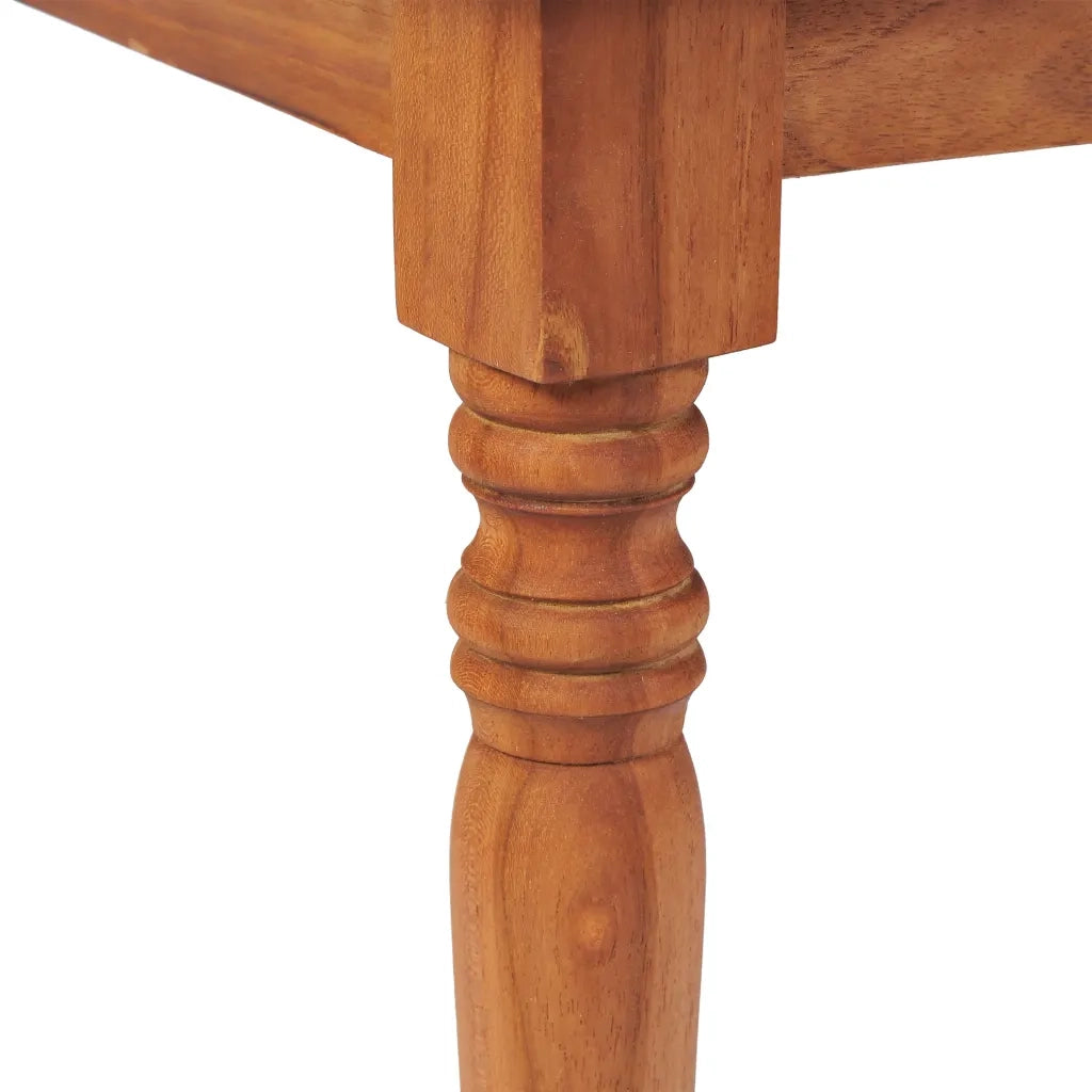 Set da Pranzo da Giardino 4 pz con Cuscini in Massello di Teak cod mxl 34806