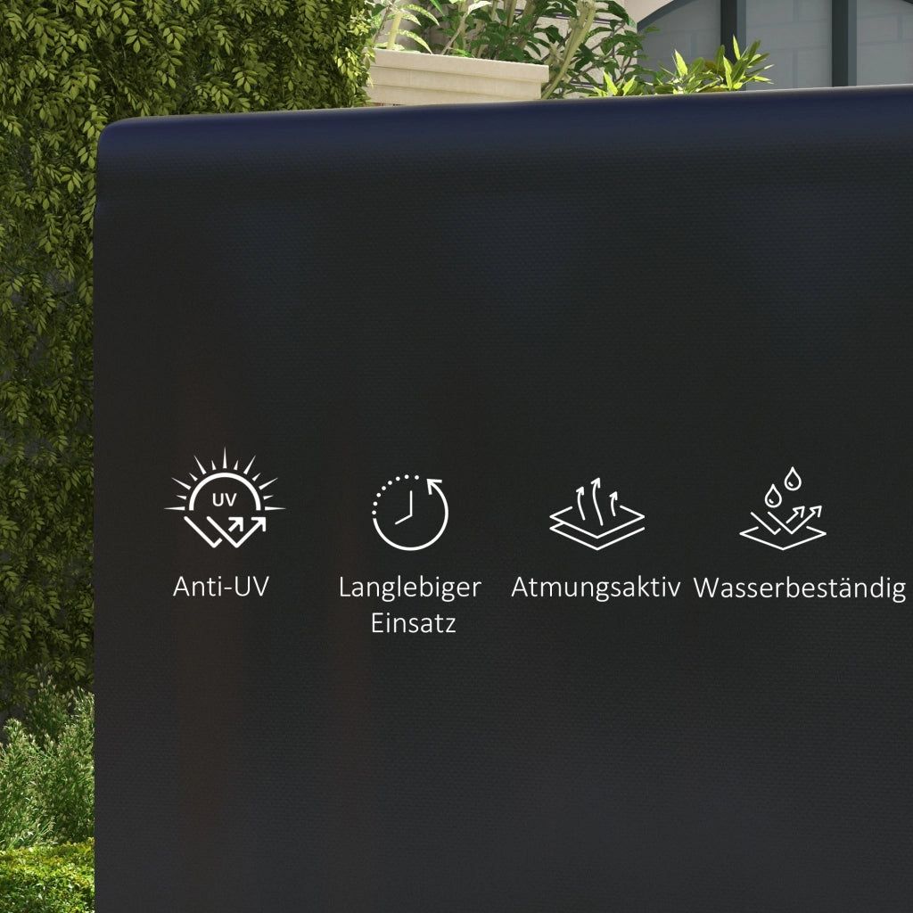 Copertura per mobili da giardino ¨C Xylo ¨C 215x155x150 cm nero