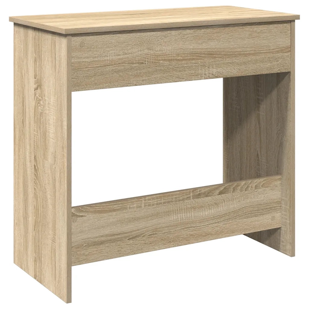 vidaXL Scrivania Rovere Sonoma 80x40x75 cm in Legno Multistrato