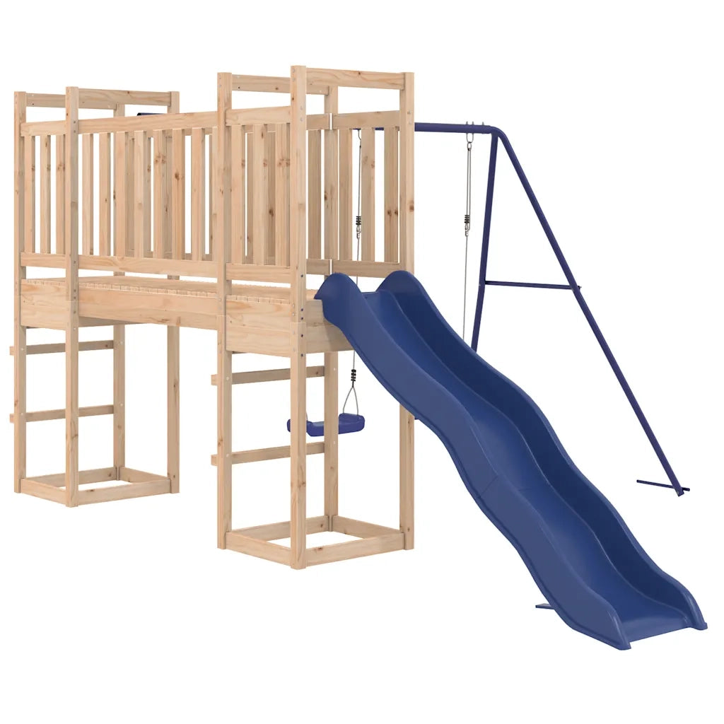 Set da Gioco da Esterno in Legno Massello di Pino 3155960