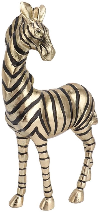 Statua di Zebra Realistica - Decorazione per Interni - Materiale di Resina - Disegno Vivace - Carina e Funzionale - Statuetta