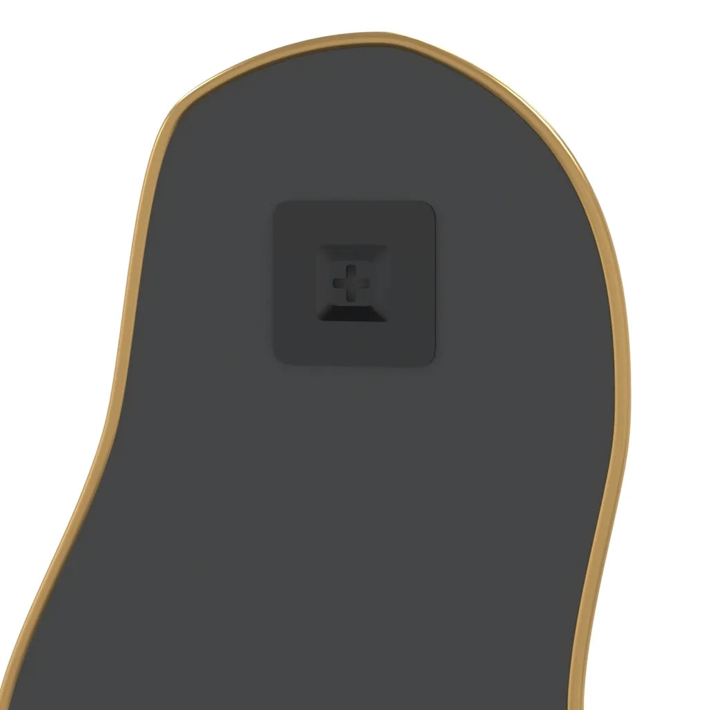 Specchio da Parete | Specchio decorativo Dorato 80x35 cm
