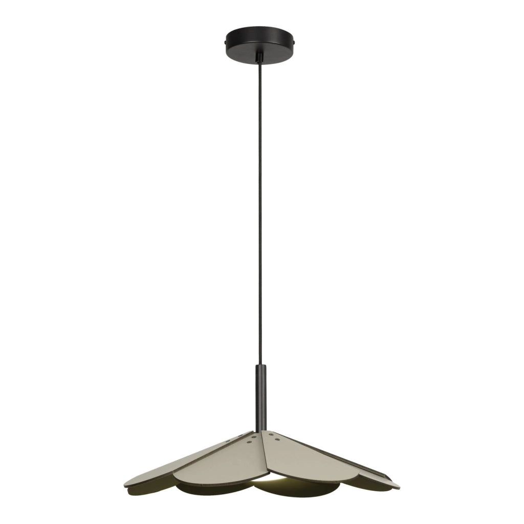 Lampada sospesa BLOMSTER LED 9W verde legno Lucide