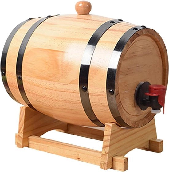 Karaf in legno per whisky per uomo - regali per uomo - dispenser per bevande - caraffa in vetro - 1 litro offerta