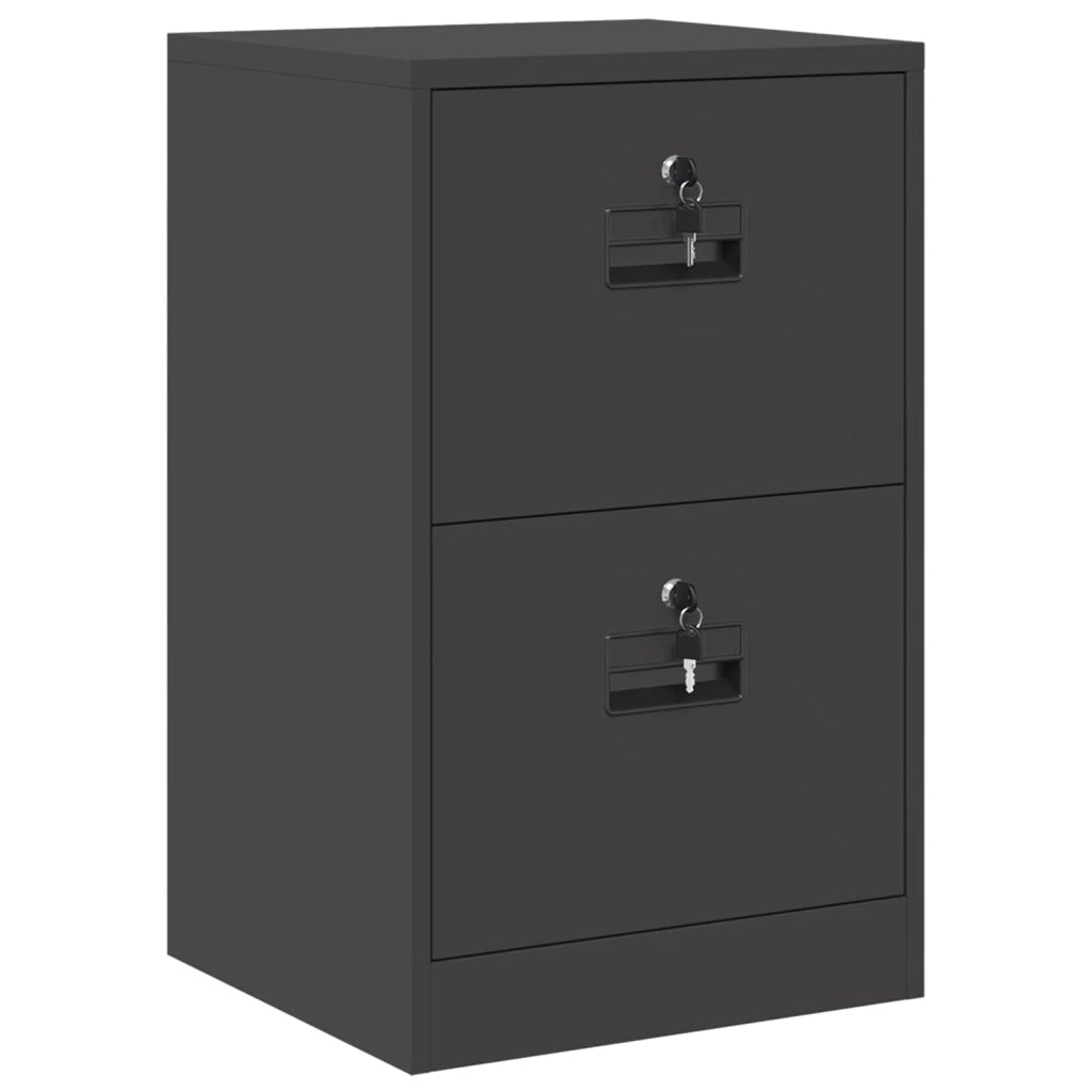 Armadio per File con cassetto Nero 45,5 x 42 x 74,5 cm 891610