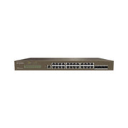 Switch ip-com g5328f 24p gigabit+4p sfp 1p console, l3 cloud managed