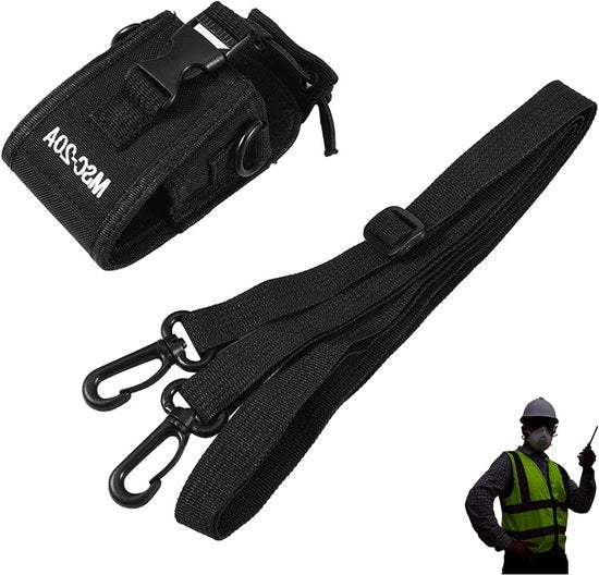 Tas Premium in Nylon con cinturino per radio a doppia direzione Hyt - MSC-20A - Compatibile - Materialesostenibile