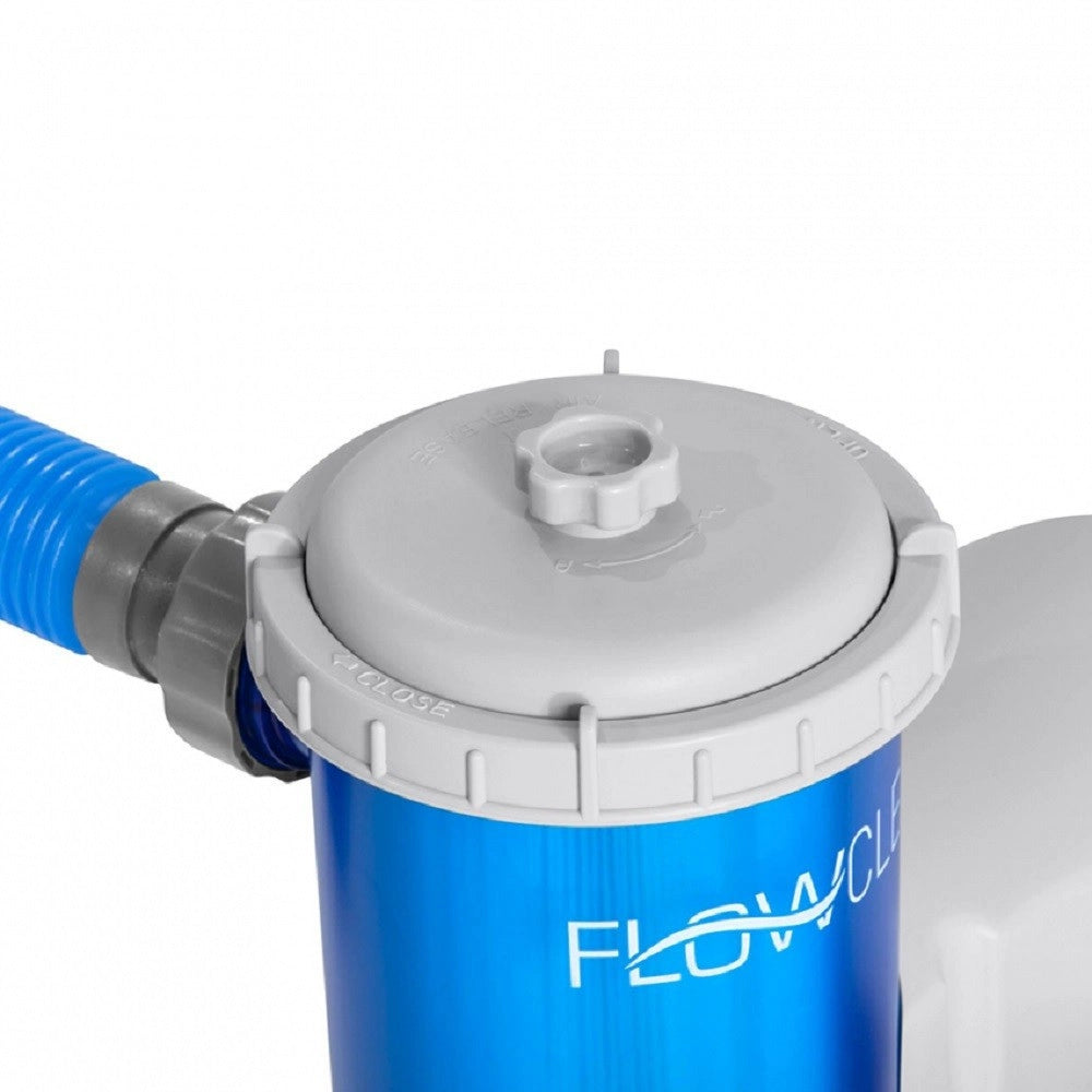 Trade Shop - Pompa Filtro Trasparente Da 5.678lt/h A Cartuccia Per Piscina Fuori Terra 58675 -
