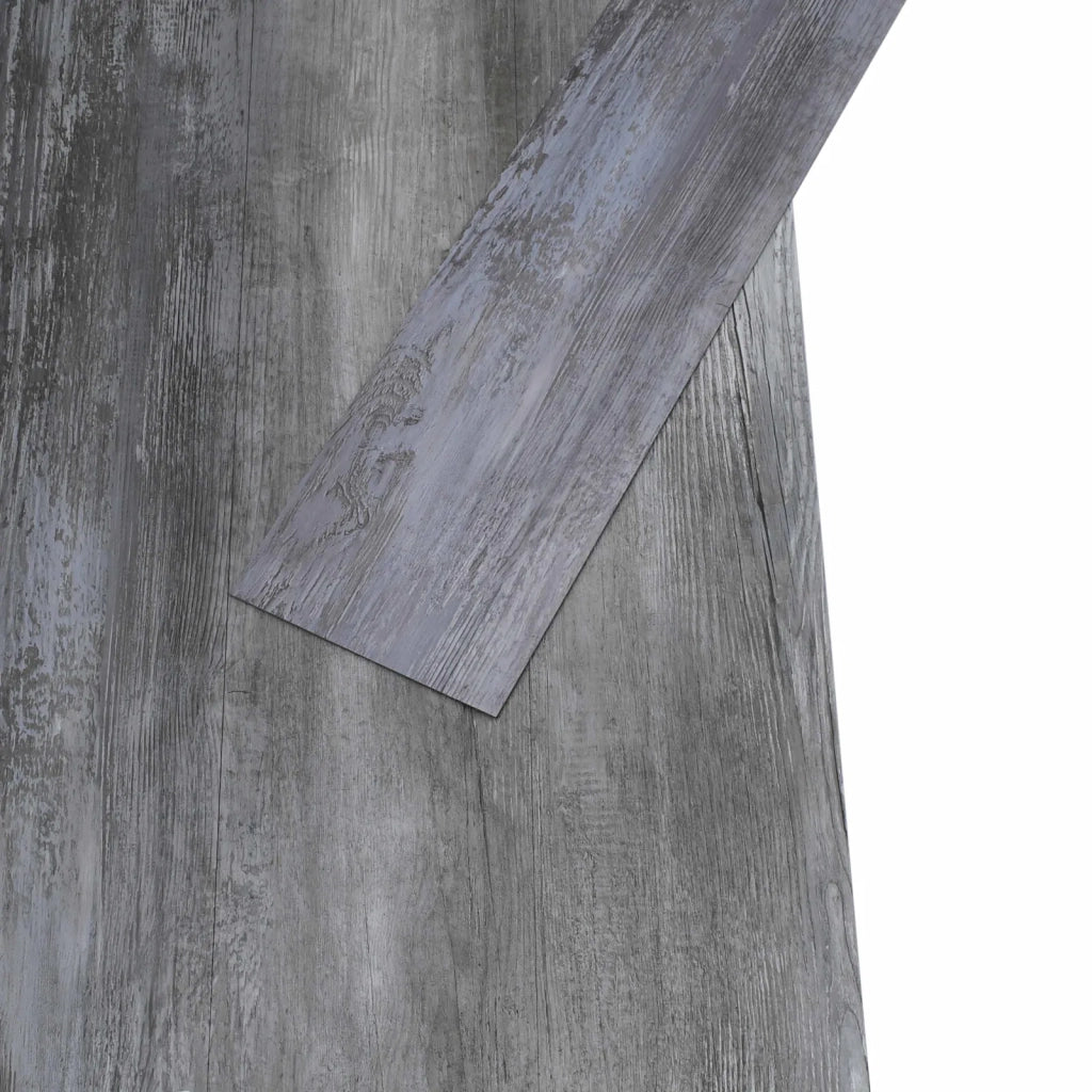 Tavole per Pavimenti 18 pz Grigio 5,26 m2 PVC CFW7064268