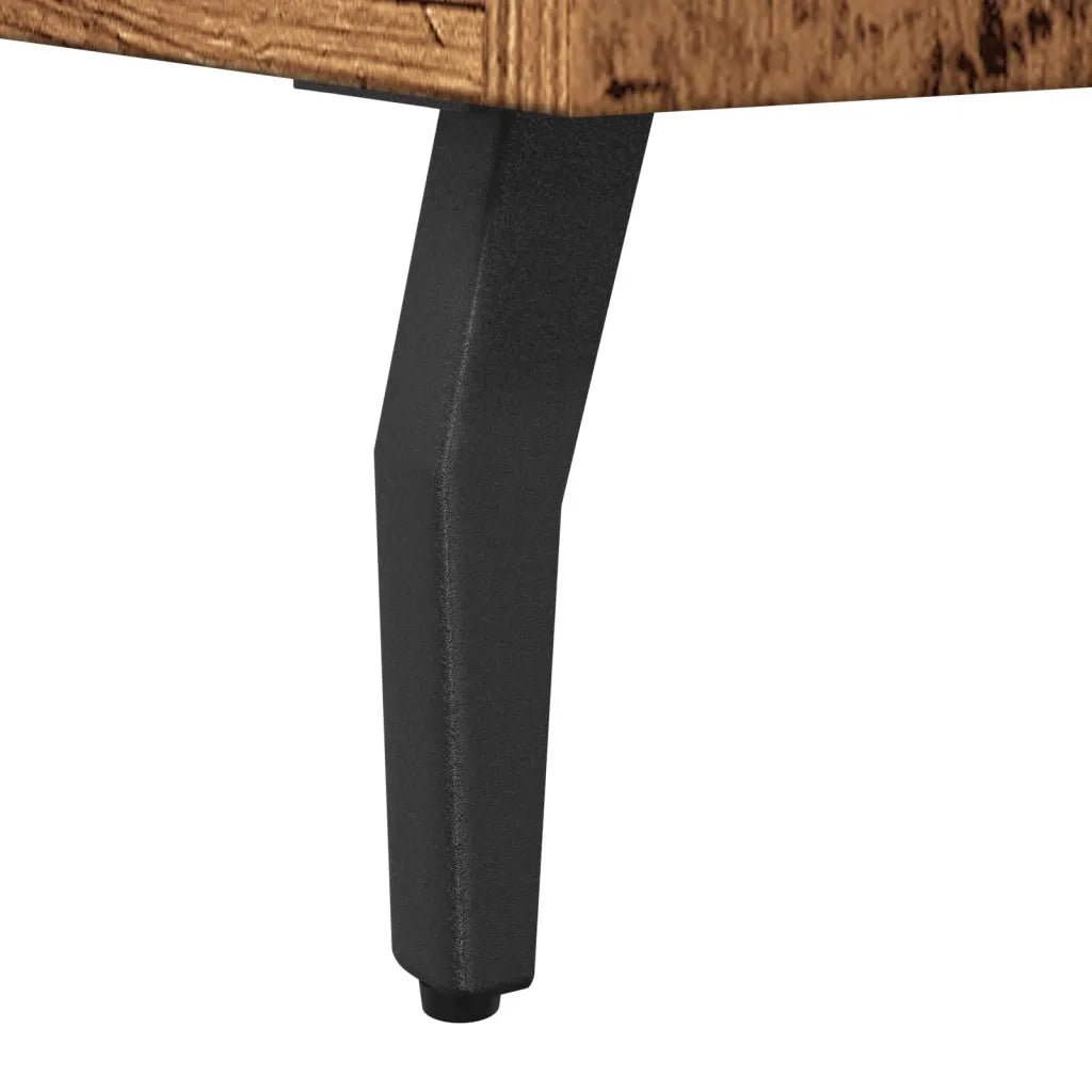 Credenza-Buffet-Armadio da cucina Legno Antico 100x36x60 cm in Legno Multistrato 627068