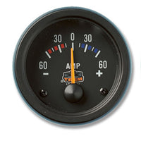 Amperometro a 12 volt colore nero ad incasso per barca